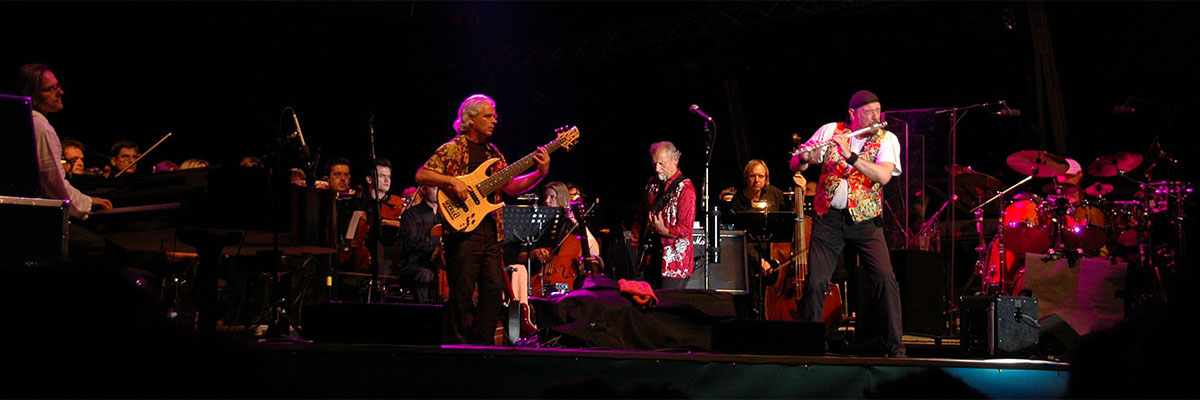 Los Jethro Tull en el Hessentag de Butzbach (Alemania), en 2007.