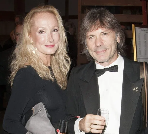 IRON MAIDEN BRUCE DICKINSON Y EX MUJER Rex Features2