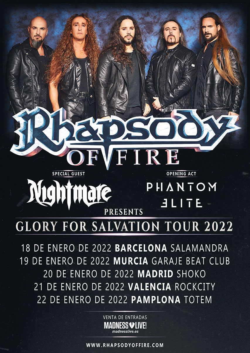 1 RHAPSODY OF FIRE 2022