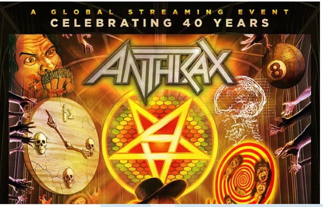 ANTHRAX CONCIERTO 40 ANIVERSARIO