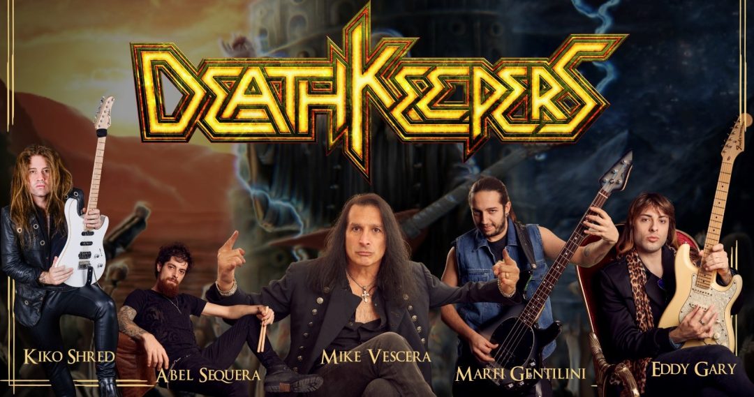 DEATH KEEPERS – Comienza la gira española de la banda española con Mike Vescera vocal (ex Loudness, Y. Malmsteen, MVP, Obsession..)