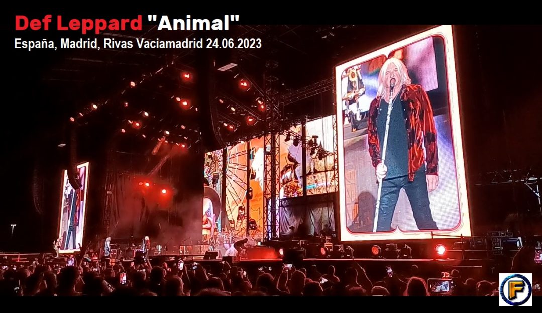 DEF LEPPARD «Animal» | Directo Auditorio Miguel Ríos, Madrid | 24-06-2023