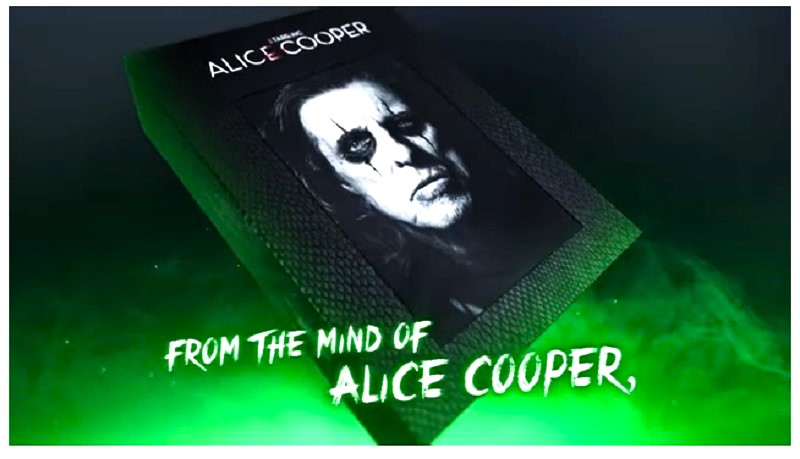 ALICE COOPER- Nuevo libro, también versión 3D