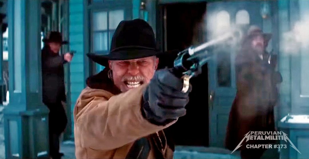 METALLICA – JAMES HETFIELD cameo con el cine en la película del oeste THE THICKER