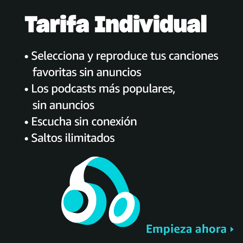 Tarifa individual Amazon Music Unlimited