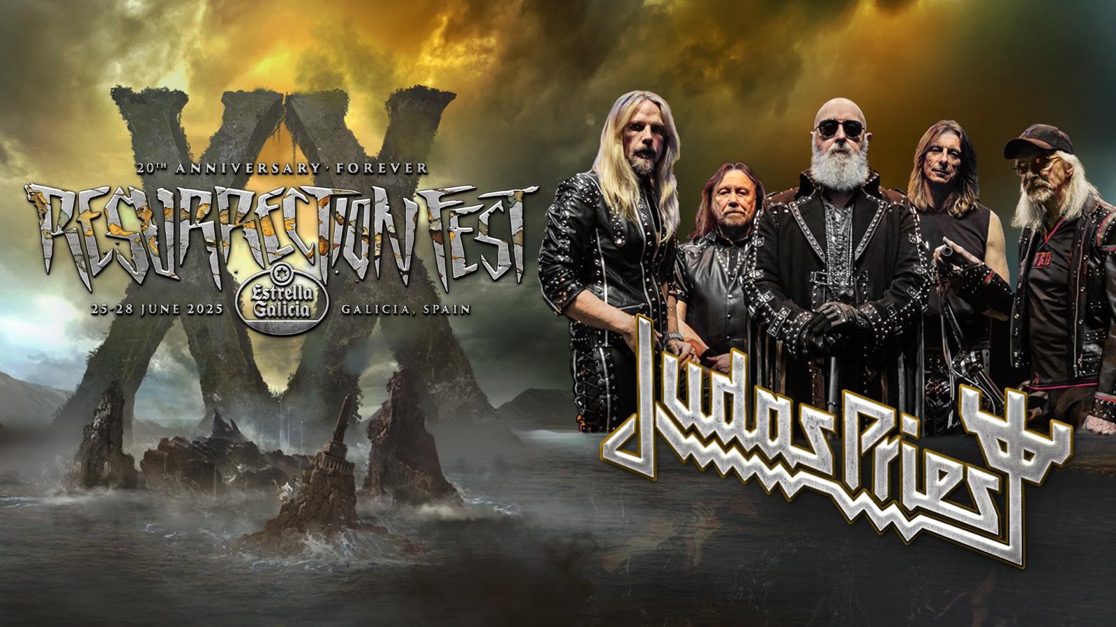 RESURRECTION FEST 2025 – JUDAS PRIEST adjudicado