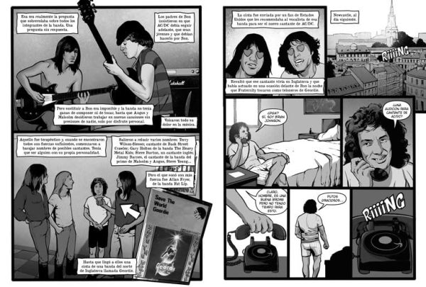 AC/DC Su historia (NOVELA GRAFICA DEL ROCK) Tapa blanda