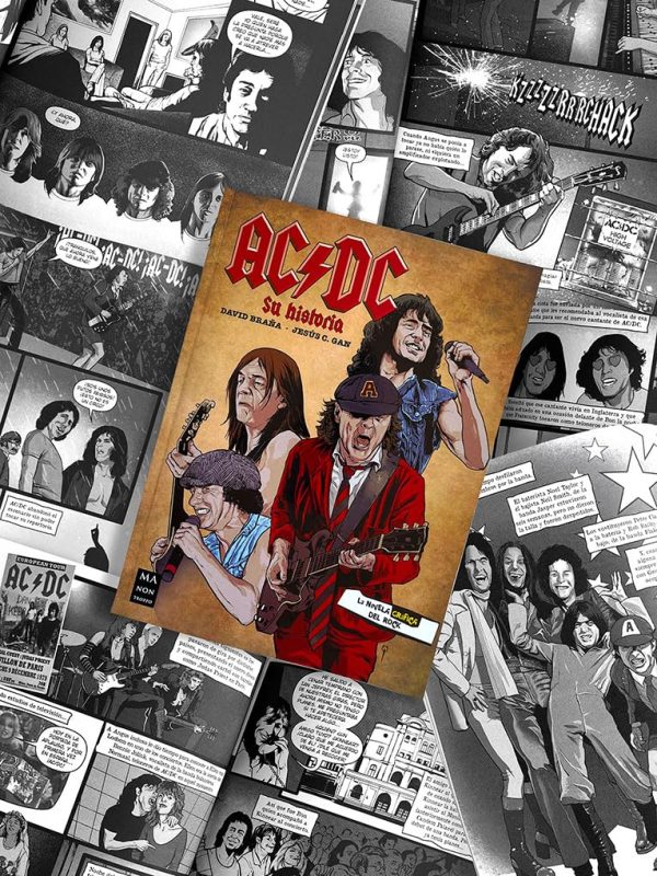 AC/DC Su historia (NOVELA GRAFICA DEL ROCK) Cogale