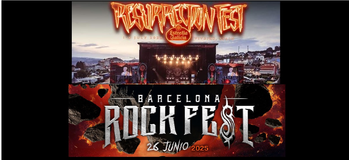 BARCELONA ROCK FEST y RESURRECTION FEST – Anuncian el mismo cabeza de cartel, para días diferentes