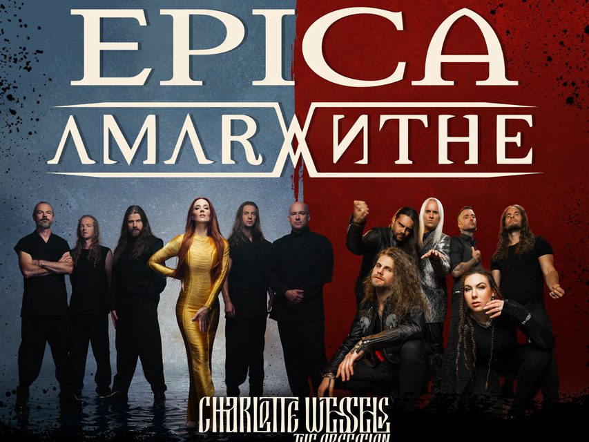 EPICA + AMARANTHE + CHARLOTTE WESSELS. Horarios conciertos en España