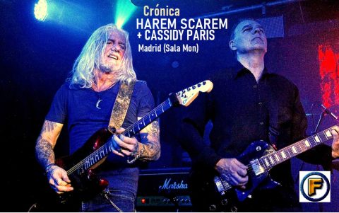 Crónica HAREM SCAREM + CASSIDY PARIS Madrid