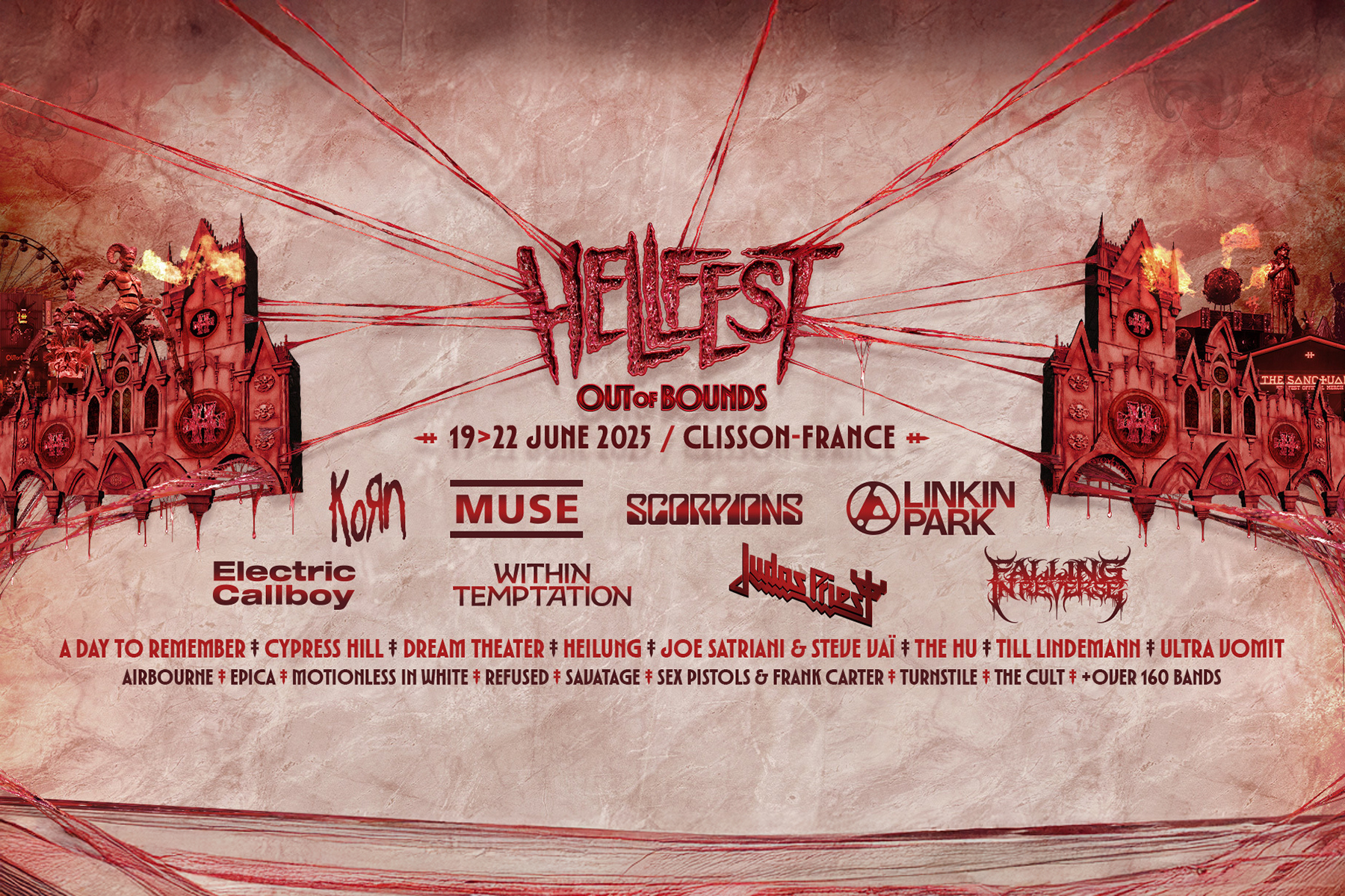 1 Hellfest 2025 Primeros grupos 12-2024