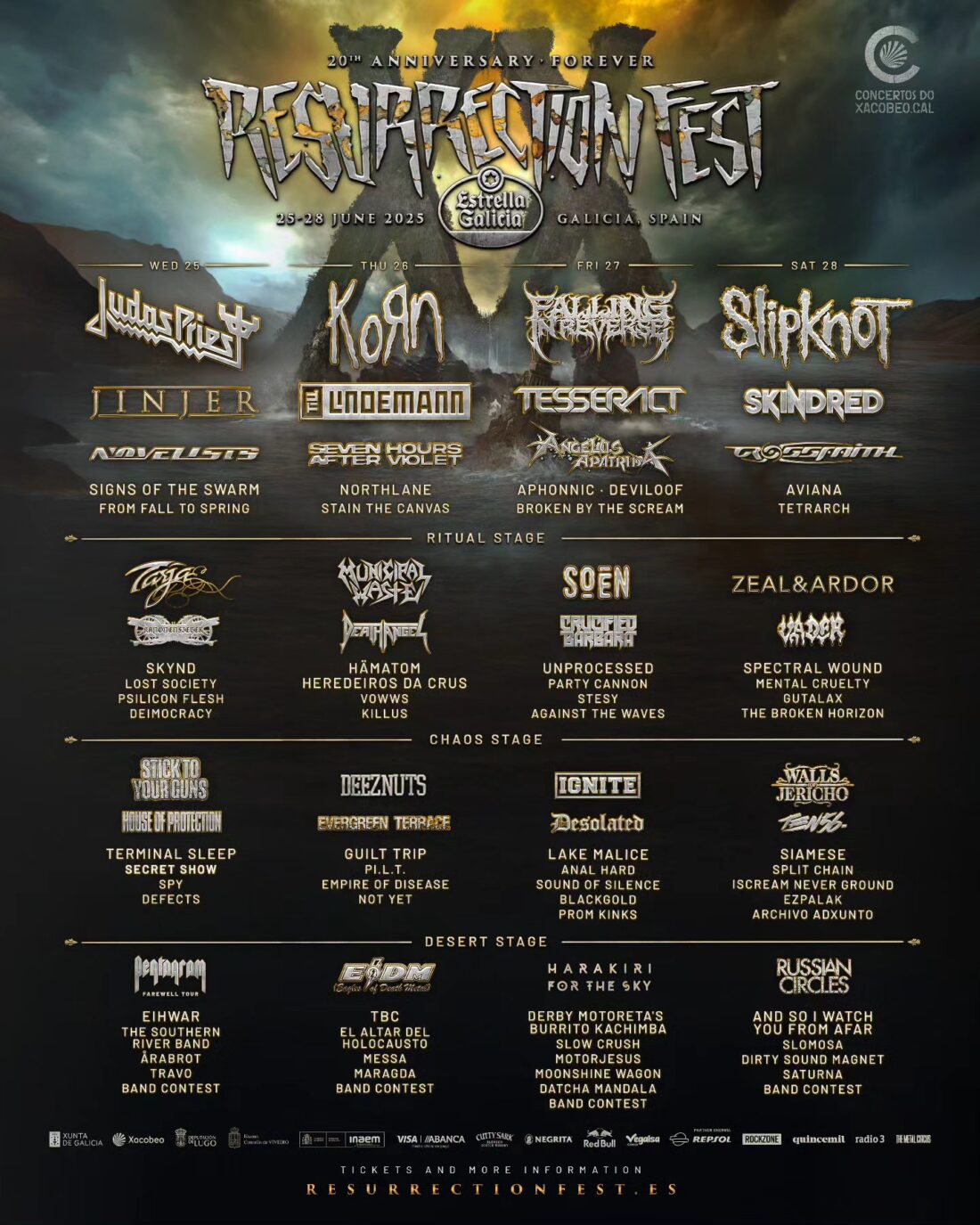 1 RESURRECTION FEST 2025 completo