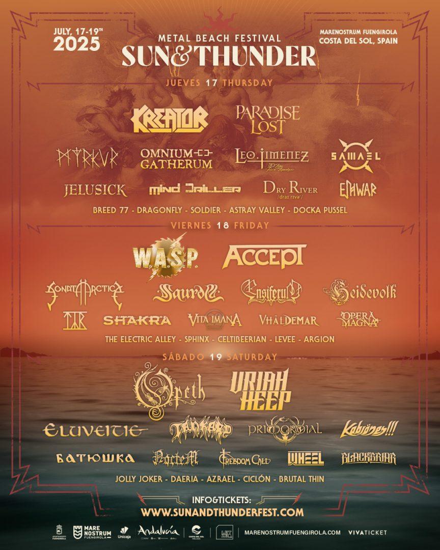 1 SUN AND THUNDER 2025 completo