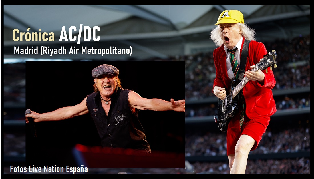 Crónica AC/DC Madrid Riyadh Air Metropolitano