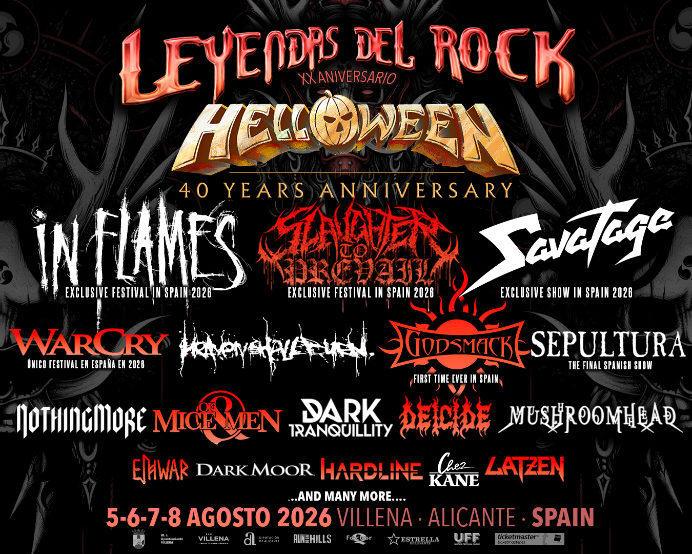 Leyendas del Rock 2026, poster