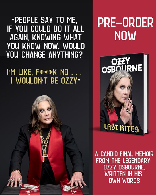 OZZY OSBOURNE memorias 2025 09