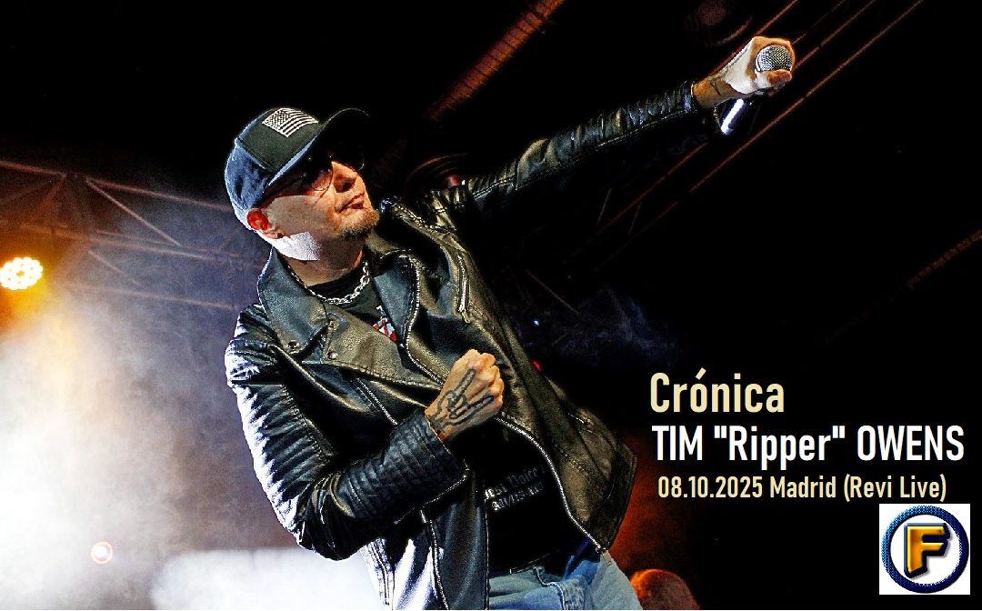 Crónica TIM «Ripper» OWENS – 08.10.2025 Madrid (Revi Live)