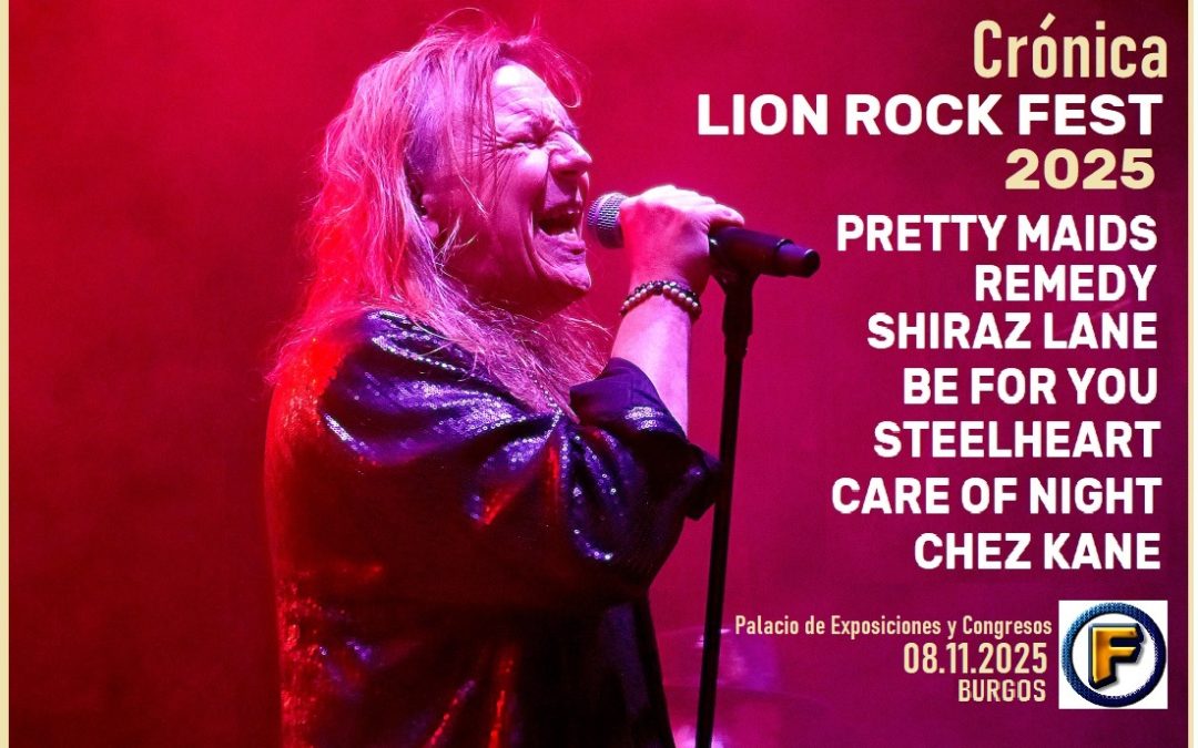Crónica LION ROCK FEST 2025 08.11.2025 Palacio Exposiciones y Congresos, León
